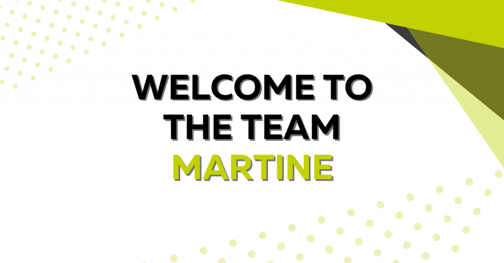 Welcome to the Team Martine!