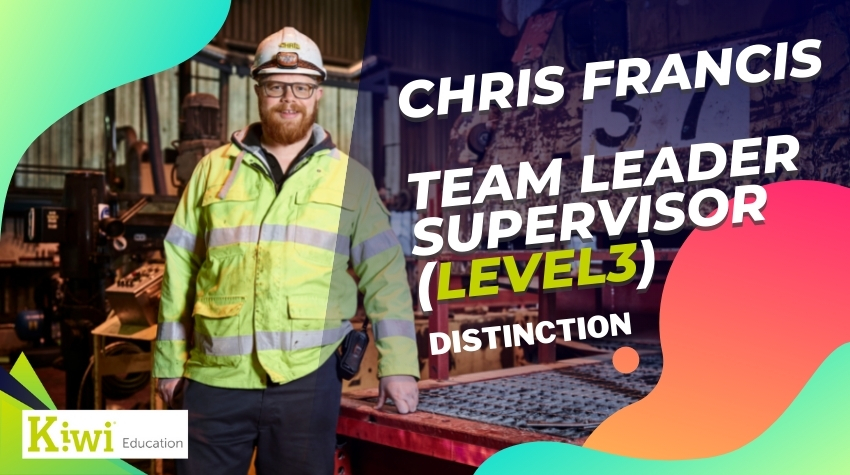 Learner story – Chris Francis – Distinction